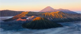 Tablou cu muntele Bromo în Indonesia (120x50 cm)