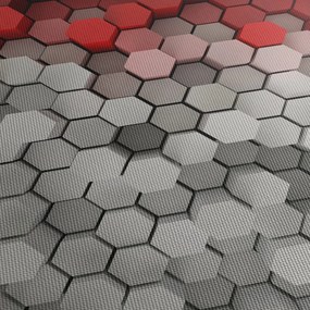 Tablou - 3D hexagoane (150x105 cm)