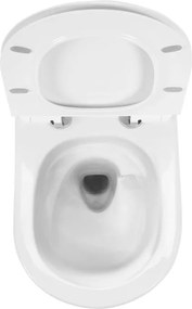 Vas WC suspendabil Rea Carlo Mini Tornado Rimless Flat Pro