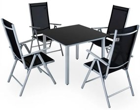 Deuba Ansamblu aluminiu ALU 1 + 4 - Argintiu