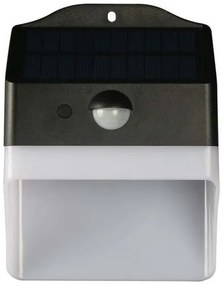 LED lampă solară de perete cu senzor, 2W, 3,7V, 4000K, IP65, 1200 mAh