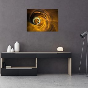 Tablou pe sticlă - Abstarcție în mișcare (70x50 cm)
