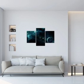 Tablou - Viața în spațiu (90x60 cm)