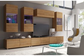 Mobilier living Calabria C11 (Stejar auriu) (fără iluminat). 1051636