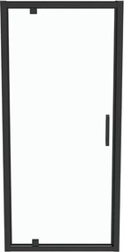 Usa pivotanta cu segment fix 90 cm negru mat Ideal Standard Connect 2