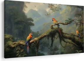 Tablou - Pădure tropicală (90x60 cm)