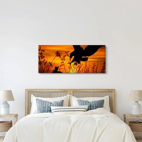 Tablou cu silueta prădătorului (120x50 cm)