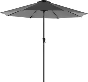 Umbrelă de soare POSITANO, Ø300cm, gri SongmicsHome