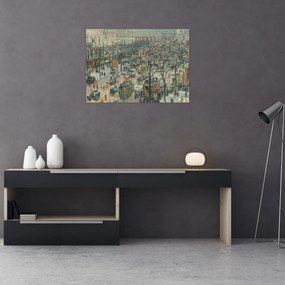 Tablou - Camille Pissarro, Boulevard des Italiens, Morning, Sunlight, reproducere (70x50 cm)