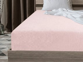 Cearsaf frote EXCLUSIVE roz deschis 90 x 200 cm