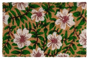 Covoraș de intrare din fibre de nucă de cocos 40x60 cm Leafy – Casa Selección