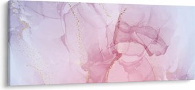 Tablou - Pete roz (120x50 cm)
