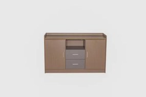 Dulap birou cafea 1.2m, culoare stejar, YD331T12a