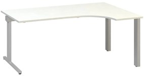 Birou ergonomic ProOffice C 180 x 120 cm, dreapta, alb