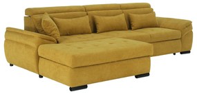Canapea, muştar, model stânga, NATIK NEW