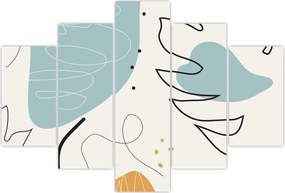 Tablou - Ilustrație de frunze (150x105 cm)