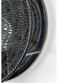 Aplică de perete White Label Lea, negru