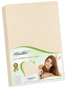 Cearșaf Bellatex Jersey crem