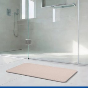 Covoraș de baie bej din diatomit 39x60 cm Simi – Wenko