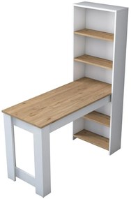 Masa de toaletă Milano White and Walnut