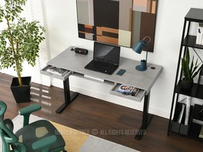 Masă PC Osto 140 (beton + negru). 1109835