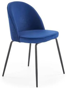 Scaun de sufragerie Kliry (Albastru închis). 1048609