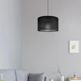 Lustră pe cablu Brilagi ANTHONY 1xE27/60W/230V stejar nuc/negru