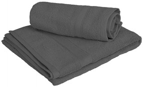 1x prosop mare CLARYSSE ELEGANCE 70x140 cm + 1x prosop CLARYSSE 60x110 cm 100% bumbac, gri