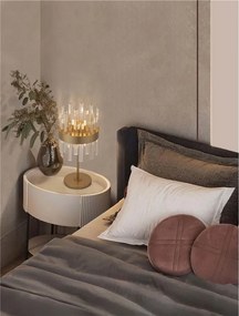 Veioza, Lampa de masa design modern Crown