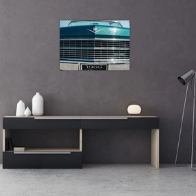 Tablou pe sticlă - Cadillac (70x50 cm)