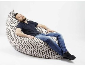 Fotoliu tip Perna Magic Pillow XXL, Material Textil - Zappity Brown