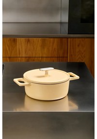 Cratiță cu capac din fontă 2 l adecvată pentru plita cu inducție Mattia 3.0 – FABINI