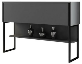 Comodă Luxe Anthracite and Black