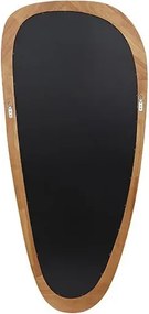 Oglinda de perete cu rama din lemn ORGANIC 120cm stejar