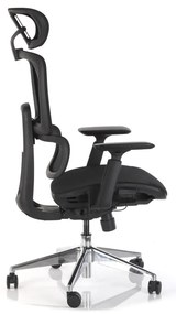 Scaun de birou Lustro, negru