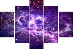 Tablou - Universul violet (150x105 cm)