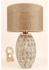 Lampă de masă RAMZES 1xE27/40W/230V, bej