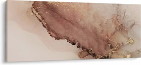 Tablou - Sclipici auriu (120x50 cm)