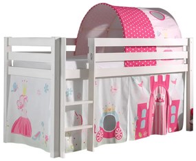 PINO PAT SEMI-INALT, cortină și tunel Princess.