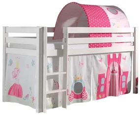 PINO PAT SEMI-INALT, cortină și tunel Princess.