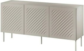 Comoda SIENA, bej, PAL laminat/metal, 151x40x75 cm