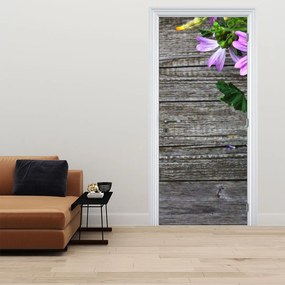 Fototapet pentru ușă - Flori de câmp (95x205cm)