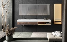 Kolpa San Quadrum Oglinda cu iluminare LED 90x80 cm