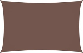 vidaXL Parasolar, maro, 2x5 m, țesătură oxford, dreptunghiular