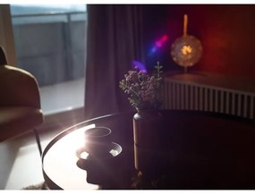 Lampă de masă JUNO 1xE27/7W/230V bej/auriu Klausen 108003