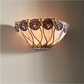 Endon 64178 - Aplică de perete Tiffany HUTCHINSON 1xE14/40W/230V