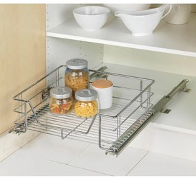 Raft extractabil din oțel inoxidabil Maximex Slide, 51 x 40 cm