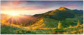 Tablou - Peisaj de vară (120x50 cm)