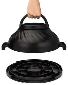 Instant Pot Pro Crisp + Air Fryer 140002701, 1500 W, 7.6 L, 11 programe, coș Air Fryer, afișaj LCD, negru