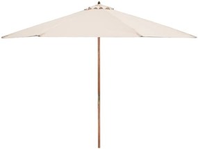 Umbrelă de soare Fieldmann d. 3 m crem/acacia